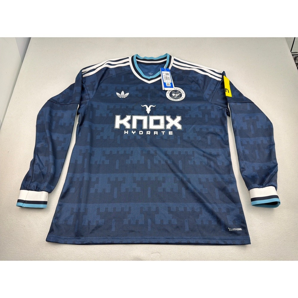 Adidas Newcastle United 24/25 Away Jersey Long Sleeve Woltemade 27 Navy XL NEW